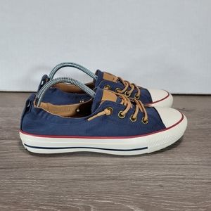 Converse All-Star Chuck Taylor Shoreline Slip On Sneakers Shoes 7.5 Navy 551622F